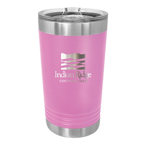 16 OZ. LIGHT PURPLE POLAR CAMEL STAINLESS PINT WITH SLIDER LID